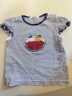 ファミリア　90 ボーダー　Tシャツ