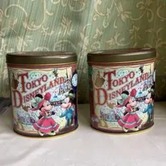 東京ディズニーランド・ディズニーシー 缶セット