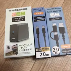PD対応急速充電器 65W USB Type-C