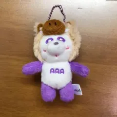 AAA えーパンダ キーホルダー 紫