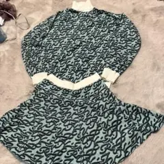 JUN & ROPE ミントグリーン セットアップ