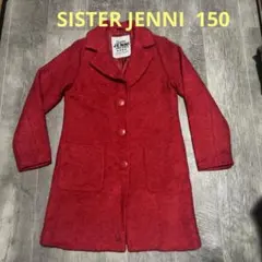 SISTER JENNI★ロングコート 赤 150.160
