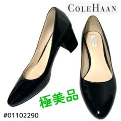 COLE HAAN エナメルパンプス　チャンキーヒール　7 1/2B