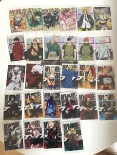 僕のヒーローアカデミア　ウエハース　カード28枚まとめ売り