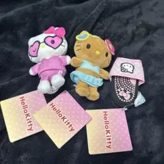 ハローキティマスコット XOXOギャル　3個セット