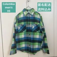 Columbia コロンビア ヘビーネルシャツ ブロックチェック　 XS
