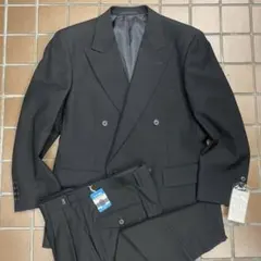 新品✨ダブルスーツ【4L BE7】メンズ礼服　喪服　冠婚葬祭　アジャスター付