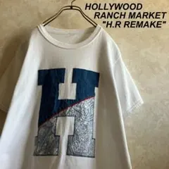 ハリウッドランチマーケット"H.R REMAKE" tシャツ 白 S バンダナのサムネイル