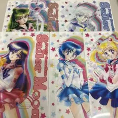 セーラームーン　クリアファイル　ファミマ　コンプリート　まとめ売り