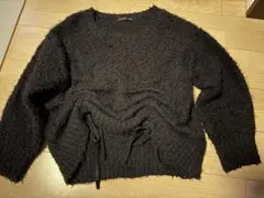 Heather黒セーター