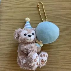 TDS ダッフィー ぬいぐるみチャーム 風船 フロムオールオブアス 40周年