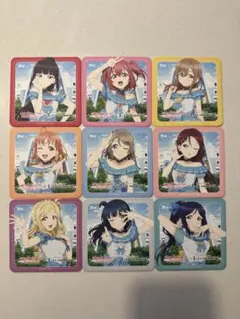 ラブライブ Aqours ららぽーと　沼津　コースター　コンプリートセット ラブライブ Aqours ららぽーと 沼津 コースター コンプリートセット