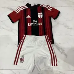 adidas ACミラン サッカーウェア（赤黒）
