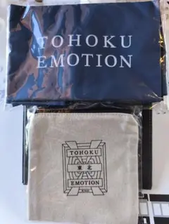 東北エモーション　エコバッグ　ポーチ