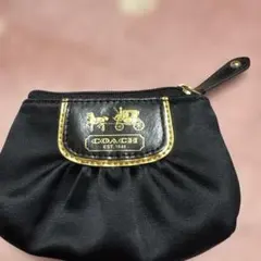 COACH コインケース ポーチ ブラック