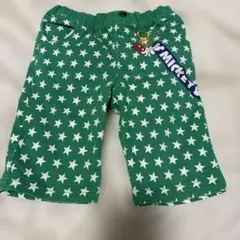 BABYDOLL ミッキー ハーフパンツ 星柄 グリーン　120センチ