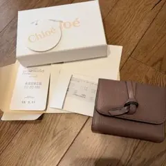 Chloé ブラウン三つ折り財布のサムネイル