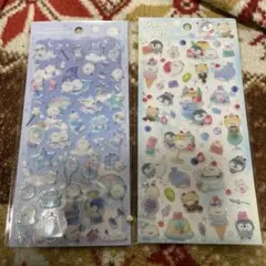 正規品　クーリア　ぷっくりシール キラキラ シマエナガ ペンギン