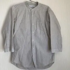 GREEN LABEL RELAXING ストライプ長袖シャツ