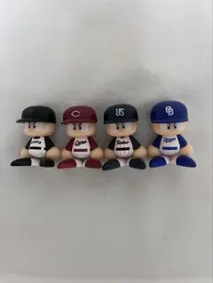 パワプロくん　ならぶんです　セリーグ 4体セット　巨人　広島　ヤクルト　中日