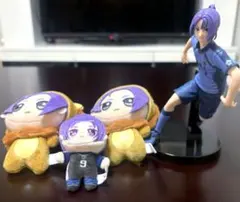 ブルーロック御影玲王 ちびぐるみ/フィギュアセット