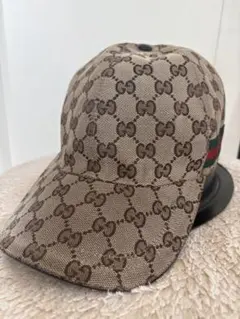 GUCCI GGパターン キャップ　ベージュ(セール期間中)