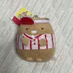 すみっコぐらし ラウンドワン ROUND1 ボールチェーン とんかつ ぬいぐるみ