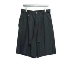 MIBのエイリアン SOSHIOTSUKI HAKAMA SHORT 2026年最新】SOSHIOTSUKI カラー：ブラック系 メンズ ショートパンツ
