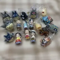 廃盤新品未開封 ジブリ 指人形 18体セット 千と千尋の神隠し ハウルの