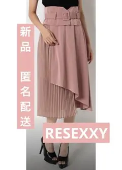 RESEXXY コルセット付プリーツ切替スカート ピンク リゼクシーのサムネイル
