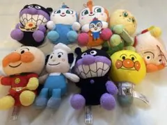 アンパンマン ぬいぐるみ マスコット 9体セット まとめ売り