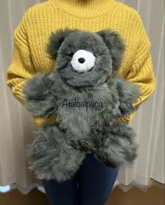 【ふー品】アルパカテディベア ベビーアルパカ100% L size Amazon.co.jp: AlpacaNext ソフトで抱きしめたくなるベビーアルパカ