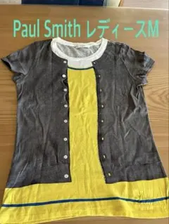 Paul Smith ボタン模様Tシャツ 、オンワード樫山