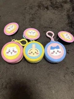 ちいかわ まんまるミニシリコンポーチ うさぎ ちいかわ ハチワレ ３点 セット