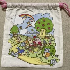 星のカービィ 布製ポーチ 巾着　カービィのプププなピクニック　ハルニンテンドー