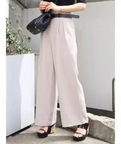 emoda ハイウエストパンツ　セットアップ