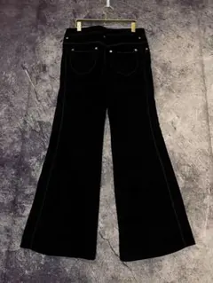 Y2K archive punk grunge V系　スタッズ　フレアデニム