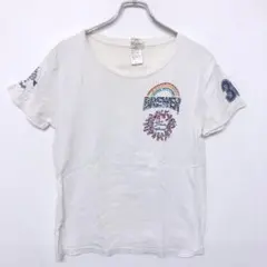 DICK BREWER レトロ サーフ ギャル古着 ラインストーン 半袖Tシャツのサムネイル
