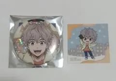 WIND BREAKER GIGO ホログラム 缶バッジ ステッカー 兎耳山