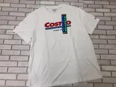62）カークランド ユニセックス コストコ ロゴ Tシャツ ホワイト L/XLのサムネイル