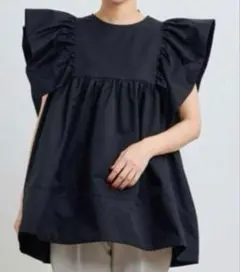 IENA イエナ ブラック SOグログランキャミブラウス フリーサイズ