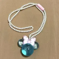 ディズニー ミニーマウス 光る　ネックレス