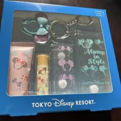 東京ディズニーリゾート ミニーマウス　ハンドクリーム＆リップキーチェーン