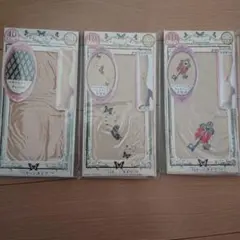 パターンタイツ 3Pセット