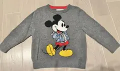 상태좋음 BabyGAP Disney ミッキー ニット セーター 2歳