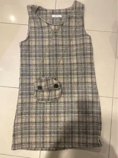 セシルマクビー　ポシェット付き　ワンピース　ジャンパースカート　新品