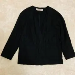 ノーカラー テーラードジャケット