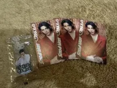 Snow Man じゃんけんカード＆お守りキーホルダー ラウール