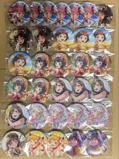 【ガールズバンドクライ】平成ギャルスタイル缶バッジ28個コンプリートセット ガールズバンドクライ】平成ギャルスタイル缶バッジ28個コンプリート