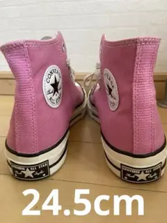 【未使用級】ConverseCT70チャックテイラー ピンク24.5cm海外限定